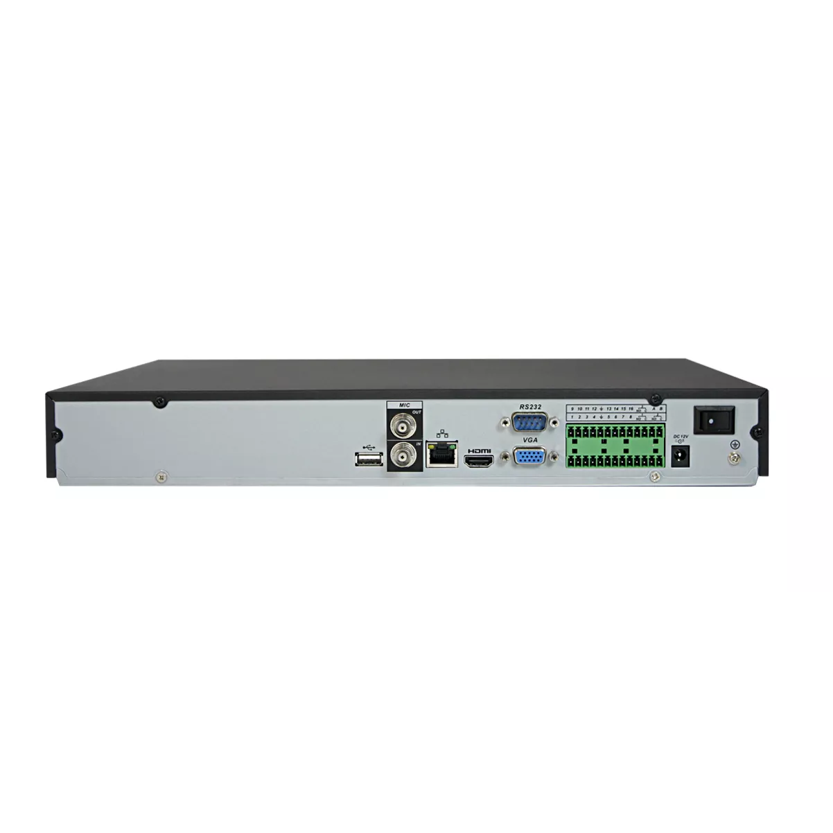 IP Видеорегистратор сетевой SNR до 16 IP камер.  D1/400fps, 720p/200fps, 1080p/100fps, 2HDD (повреждена упаковка)